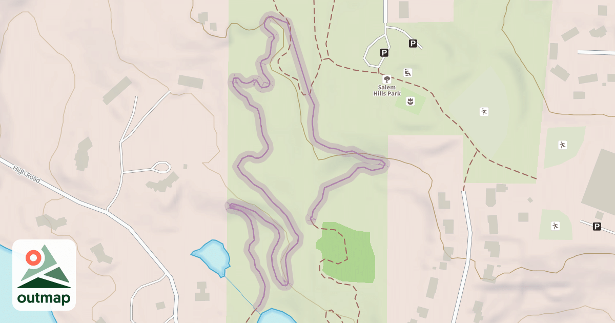 Map of Prairie Loop (south)