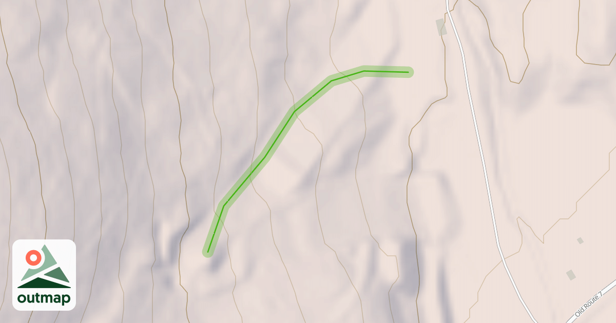 Map of Harp's Hump