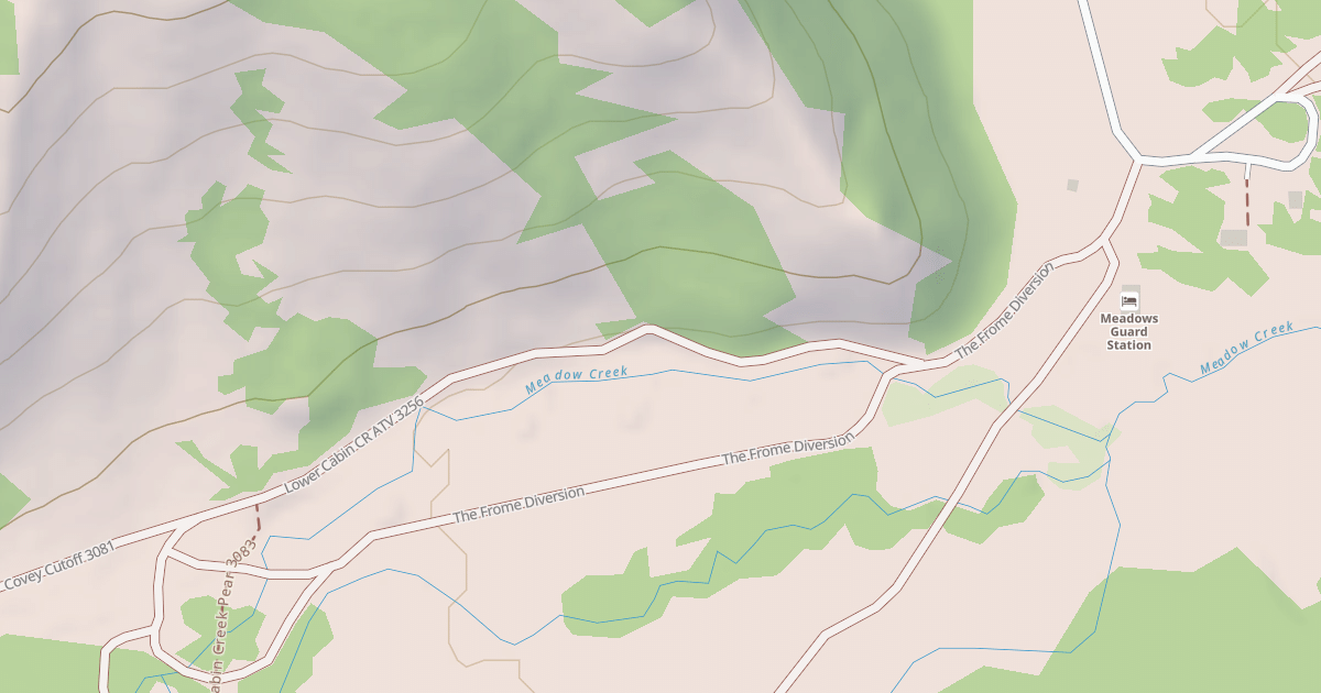 Map preview of LOWER CABIN CR ATV