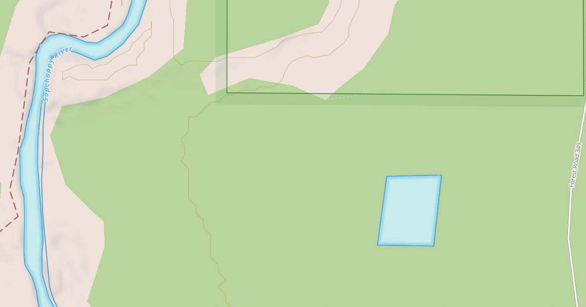 Map preview of USFS Motor Vehicle Use Map Roads {FBAAE3A6-3C5C-495D-9774-0B2D08780B00}