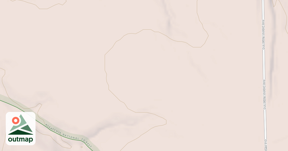 Map of USFS National Forest System Roads {EEA7805B-9B26-493A-A7F3-1641119B9B50}