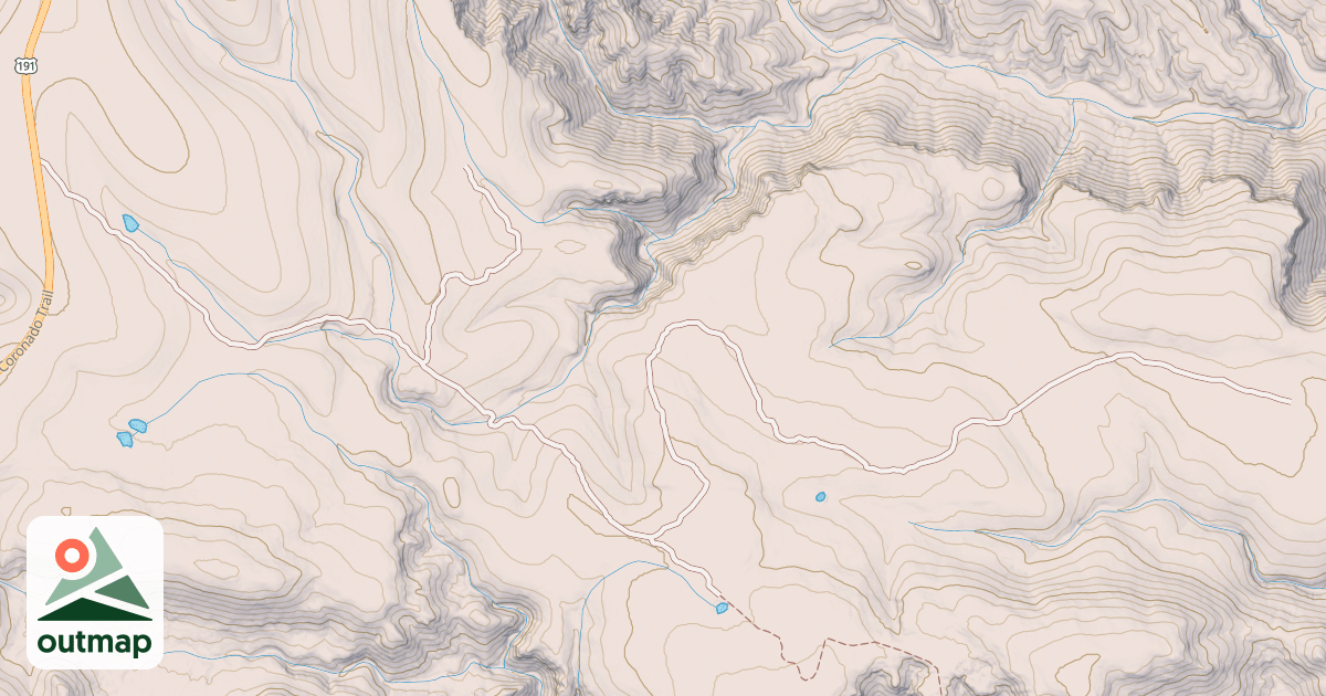 Map of USFS National Forest System Roads {99B16034-F466-4F00-B20D-D18FE4DE4FAA}