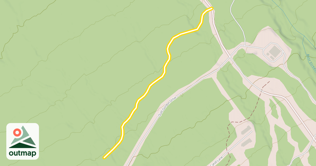 Map of Larry Hall Trail