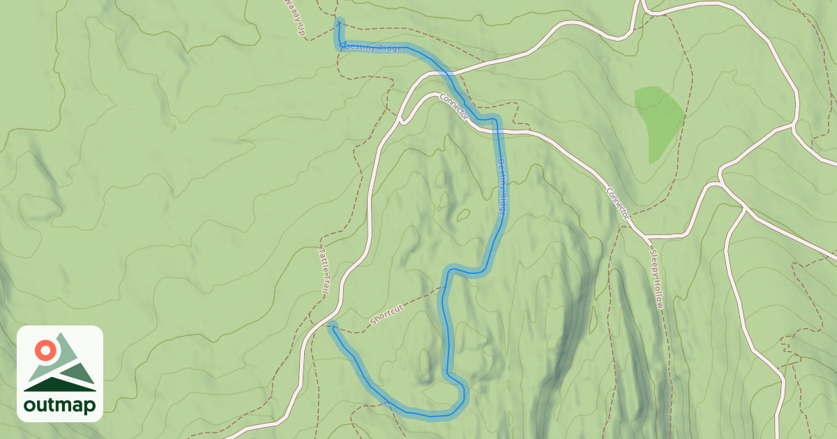Map of Destiny Ridge