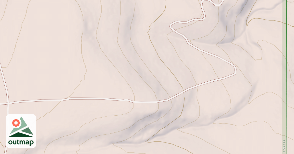 Map of FULWIDER GULCH