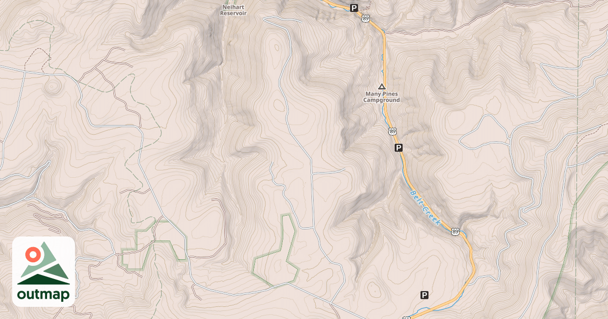 Map of POWERLINE