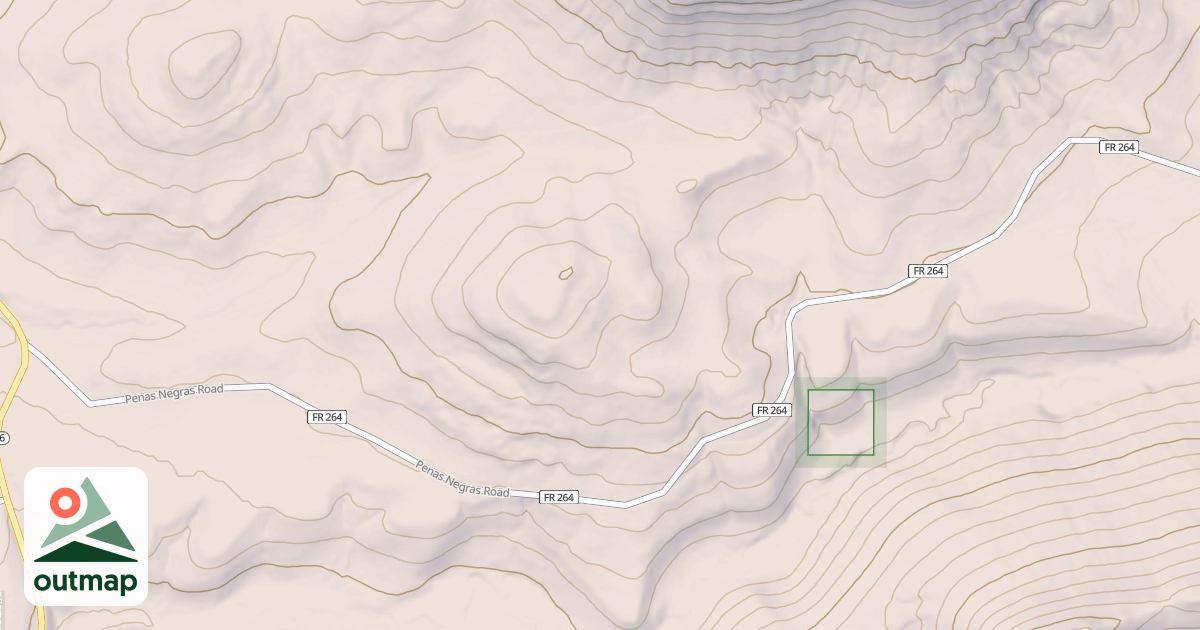 Map of PENAS NEGRAS