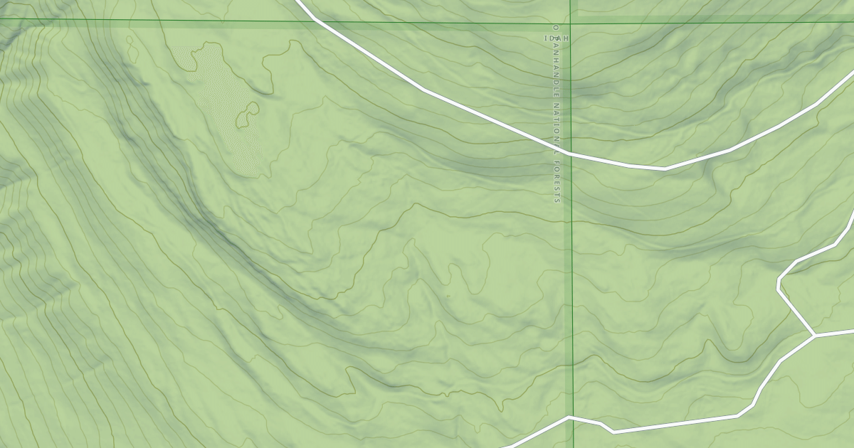 Map preview of SOUTH HALL MOUNTAIN C