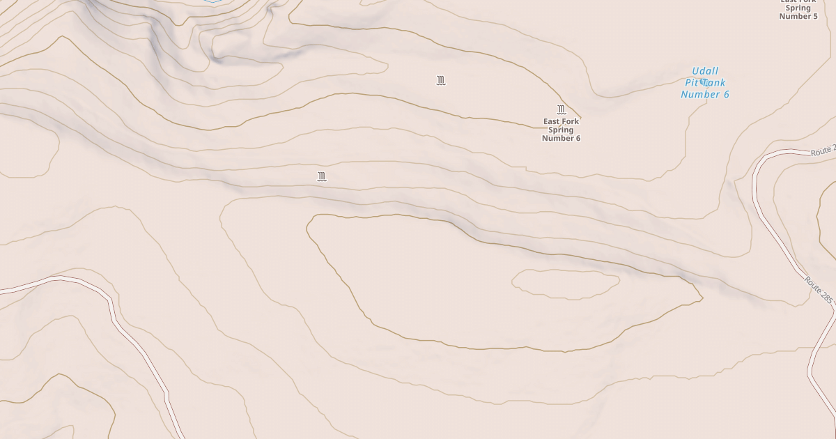 Map preview of USFS National Forest System Roads {8B1737AF-2C60-4B61-BDAD-6C904E392396}