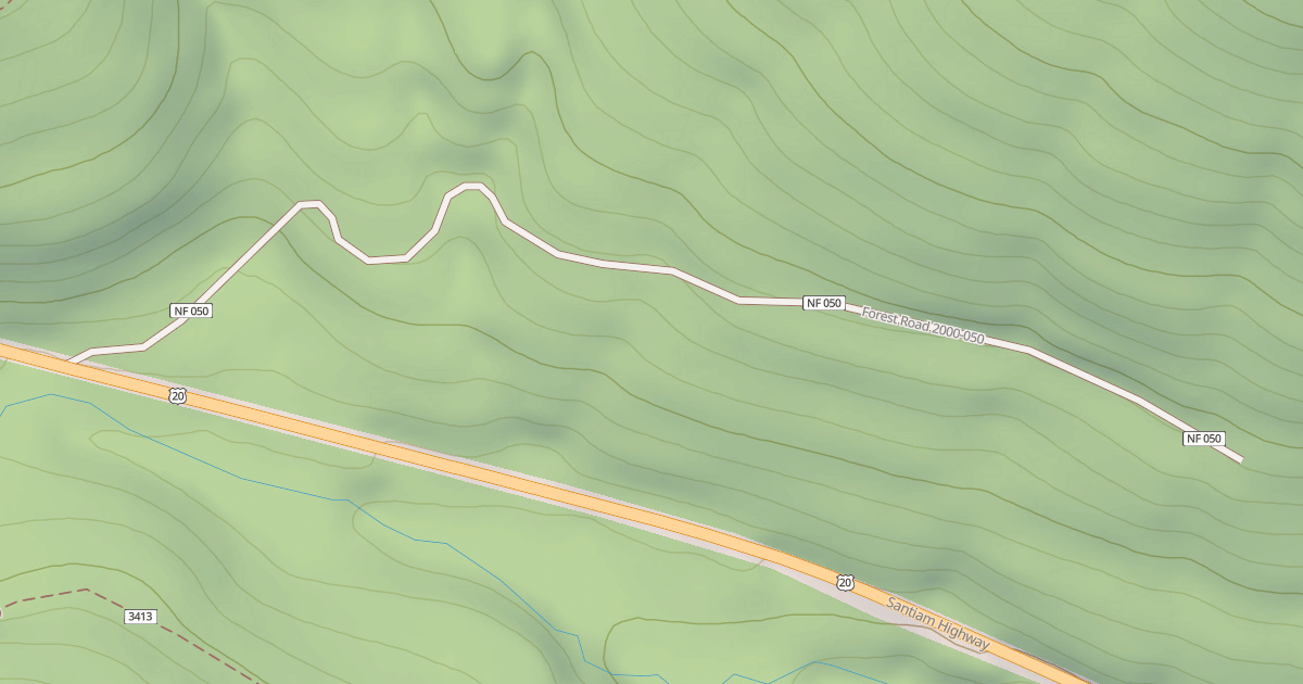 Map preview of ECHO MTN RD
