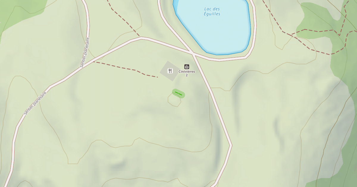 Map preview of Cinivières
