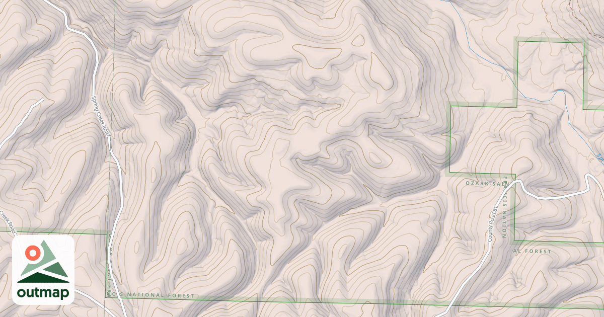 Map of USFS National Forest System Roads {06FB6C50-78A6-4BB5-AC10-5A2268CF92EB}