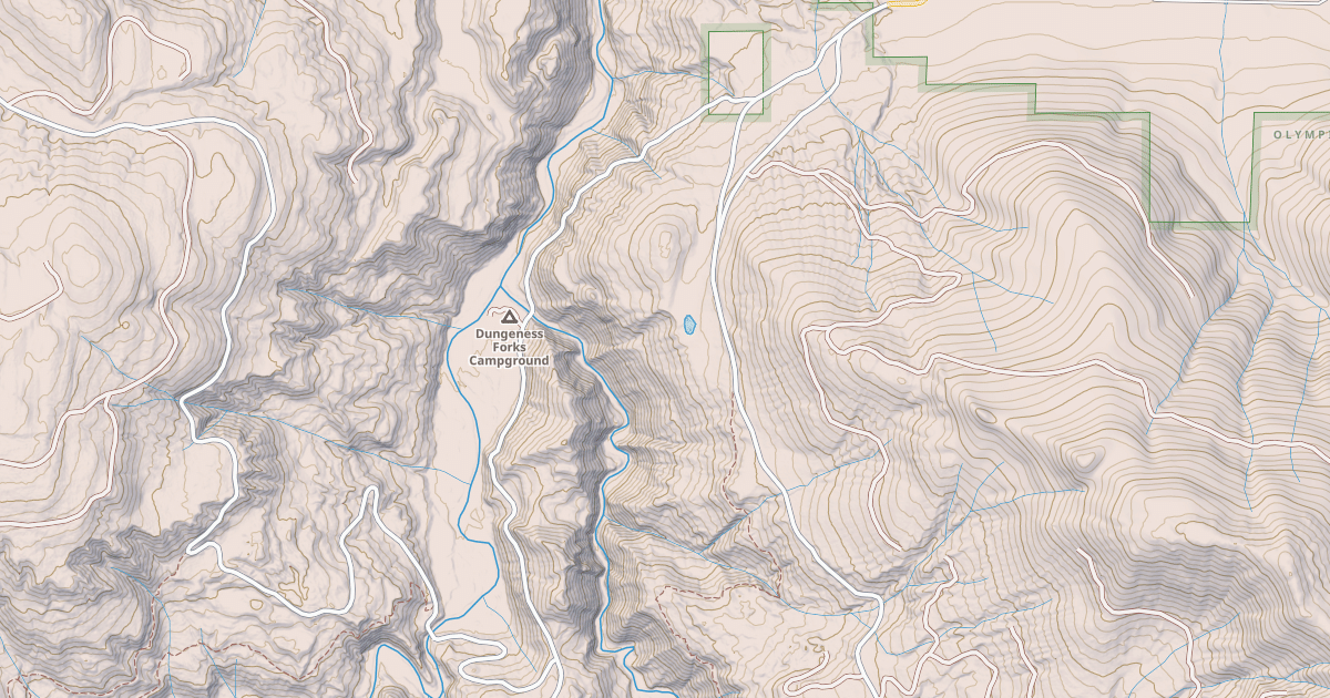 Map preview of USFS Motor Vehicle Use Map Roads {42485192-B731-4399-A902-75A16A41DC49}