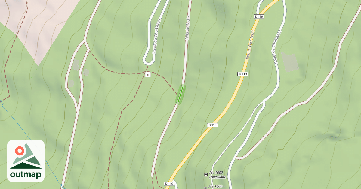Map of Bois de Saule