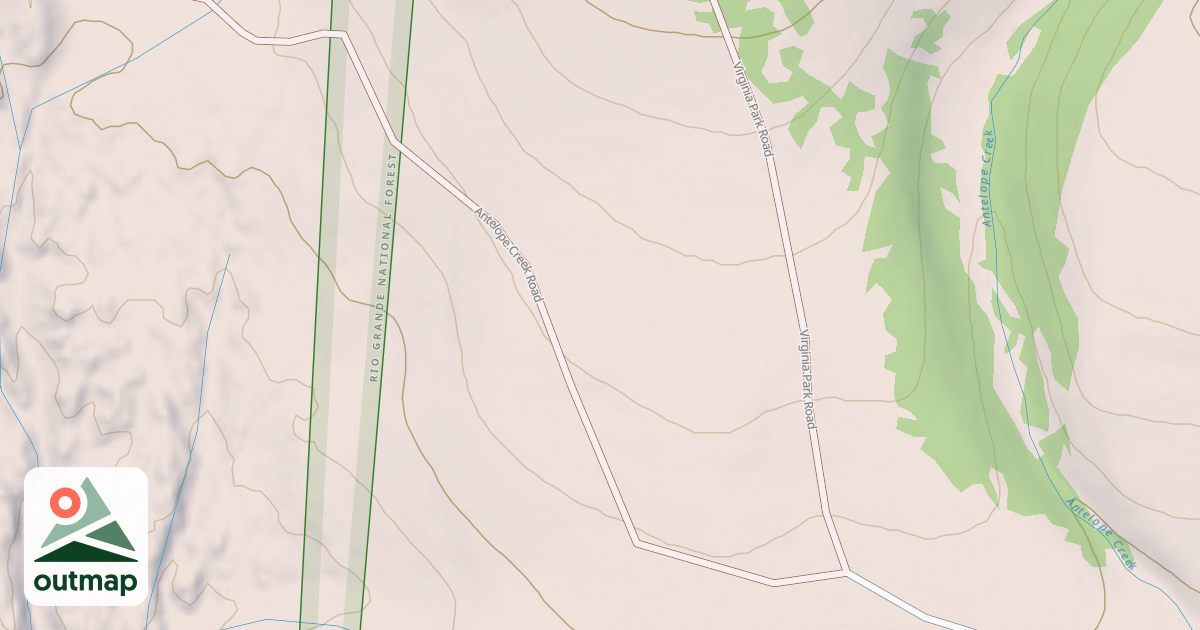 Map of BLM National GTLF Public Motorized Roads 614afb5f-3a3b-4aa4-95c5-c7a57bbaf4ab