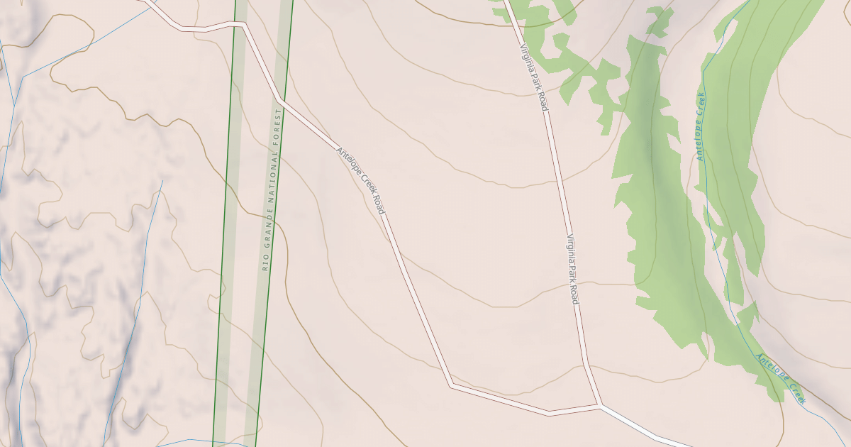 Map preview of BLM National GTLF Public Motorized Roads 614afb5f-3a3b-4aa4-95c5-c7a57bbaf4ab