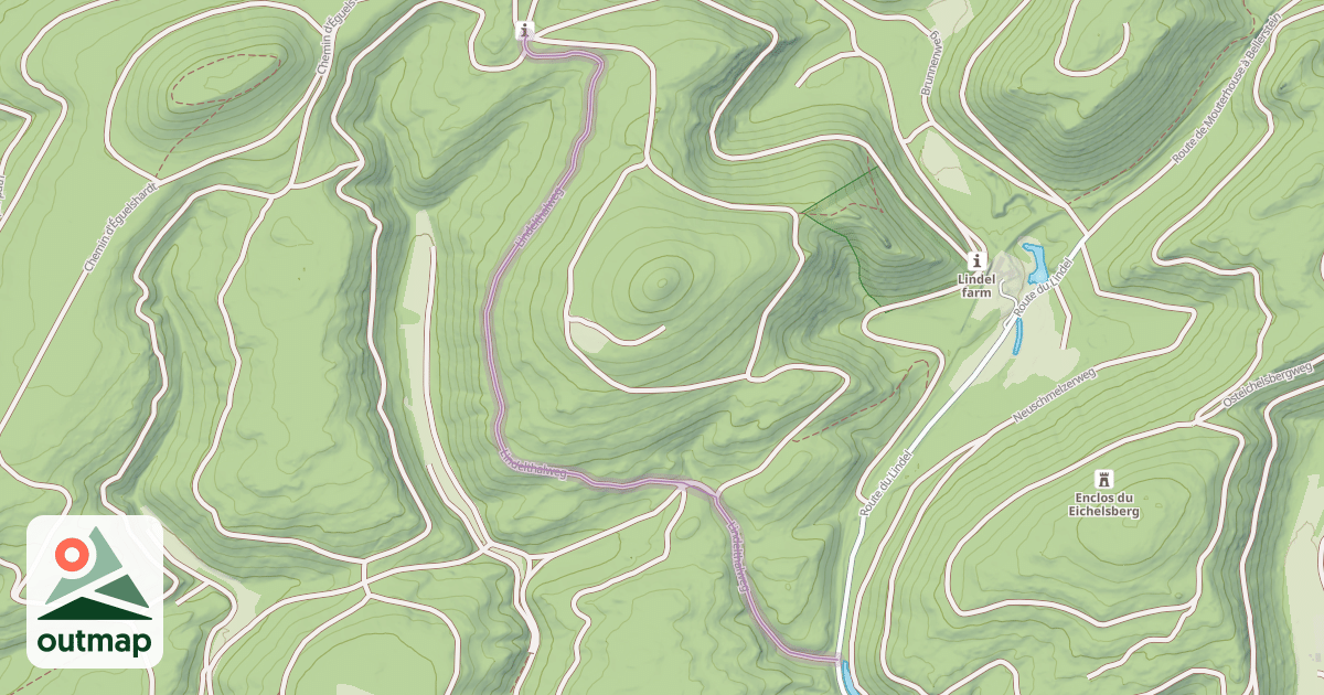 Map of Lindelthalweg