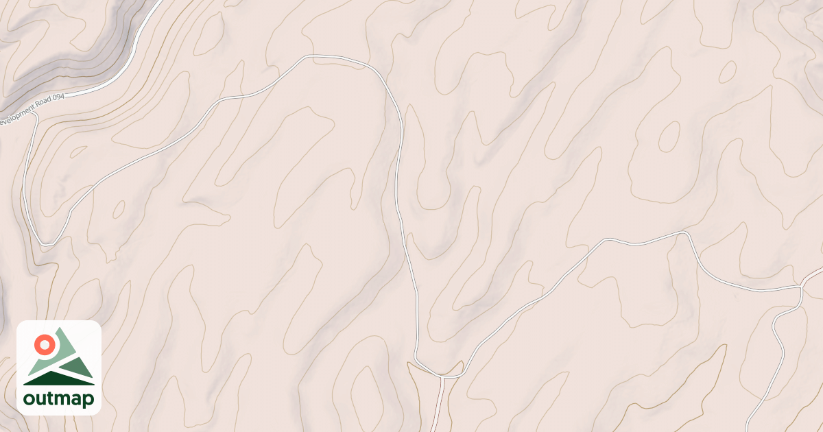 Map of SNOW CREEK CUTOFF