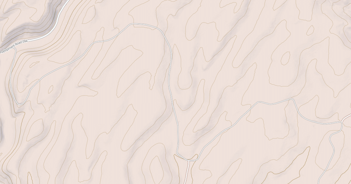 Map preview of SNOW CREEK CUTOFF