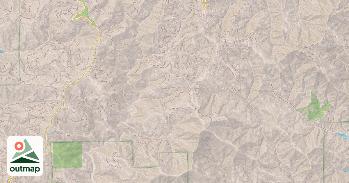 Map of BRUSH CREEK
