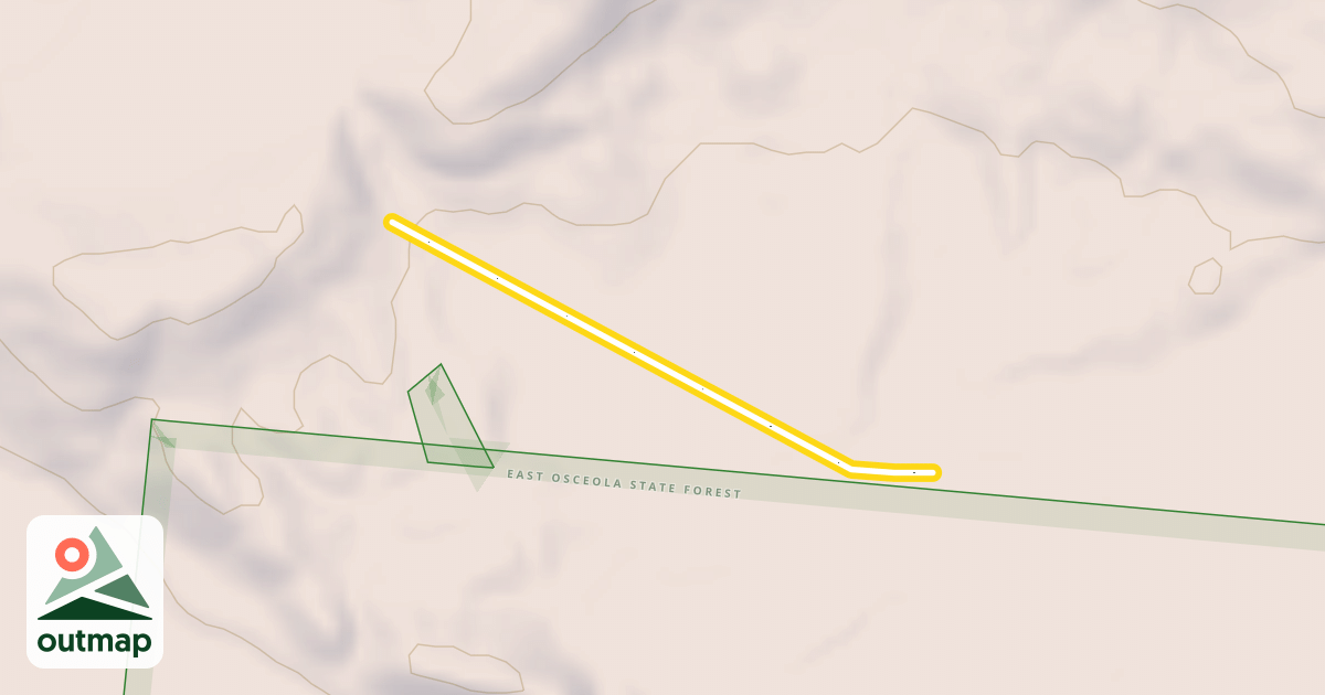 Map of Christmas Tree Lane