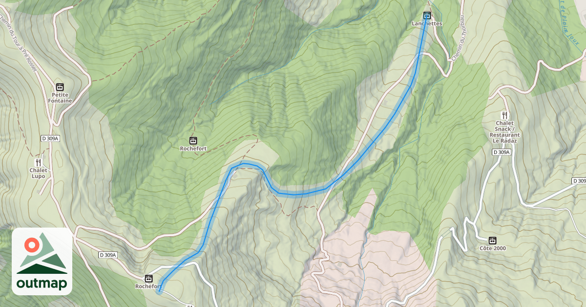 Map of Lanchettes