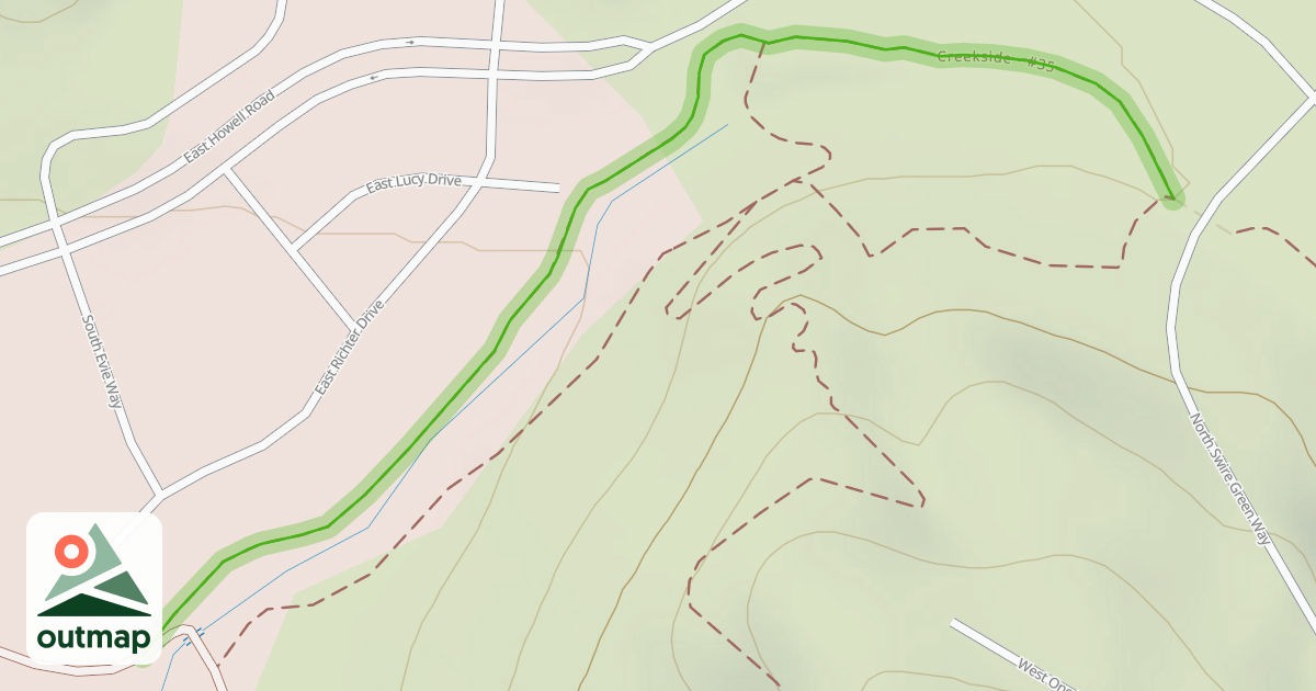 Map of Creekside - #35