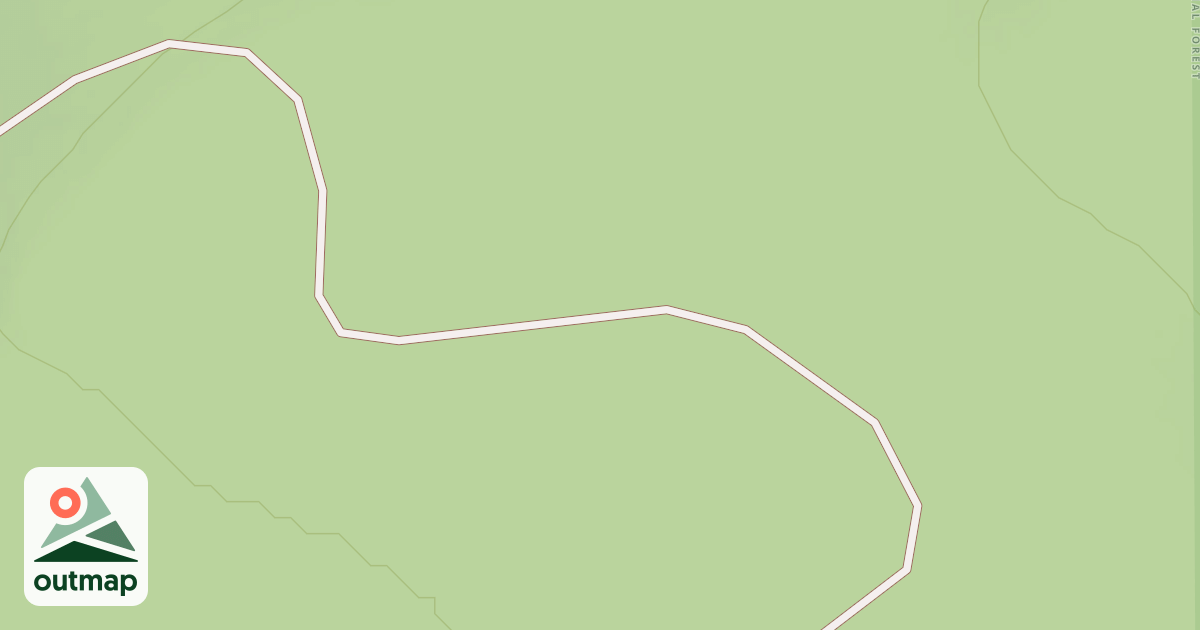 Map of USFS Motor Vehicle Use Map Roads {4B9220D1-25E5-4171-8768-8F559497FF6B}