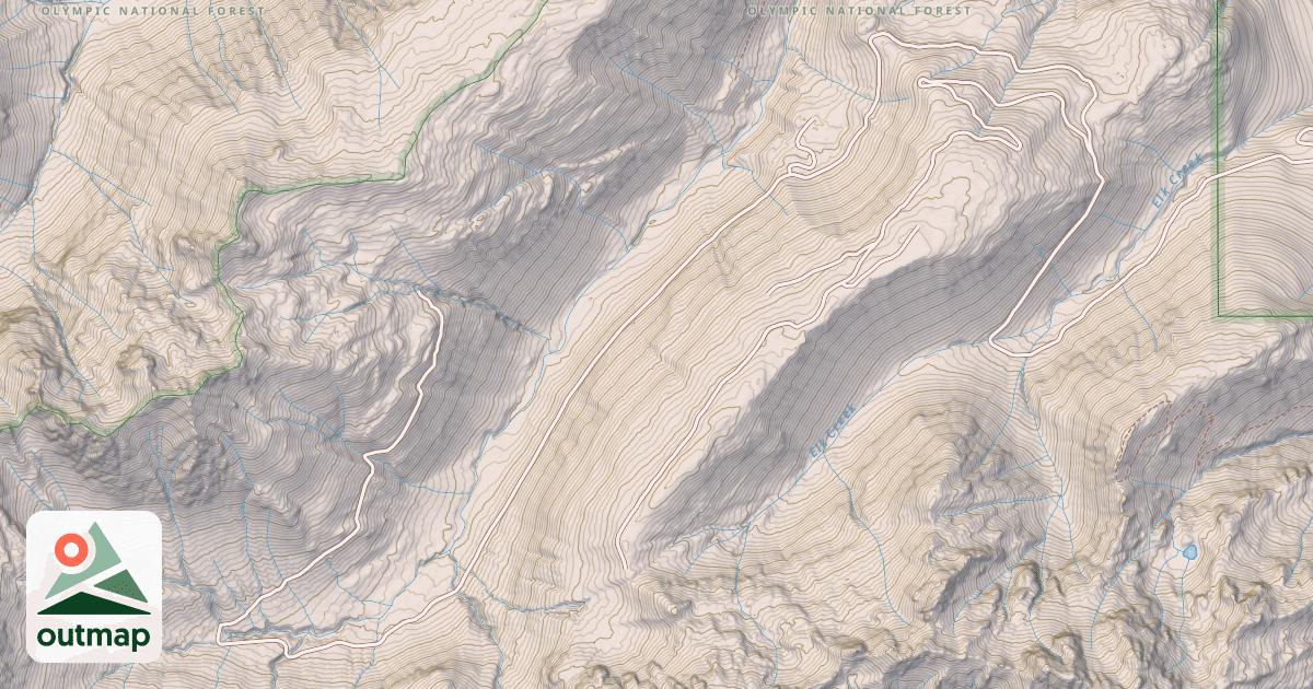 Map of USFS National Forest System Roads {686E2136-BC33-4A58-B585-4D0E7FE1A92D}