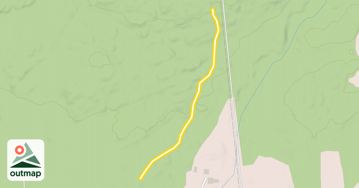 Map of #1 Weber Trail Lower
