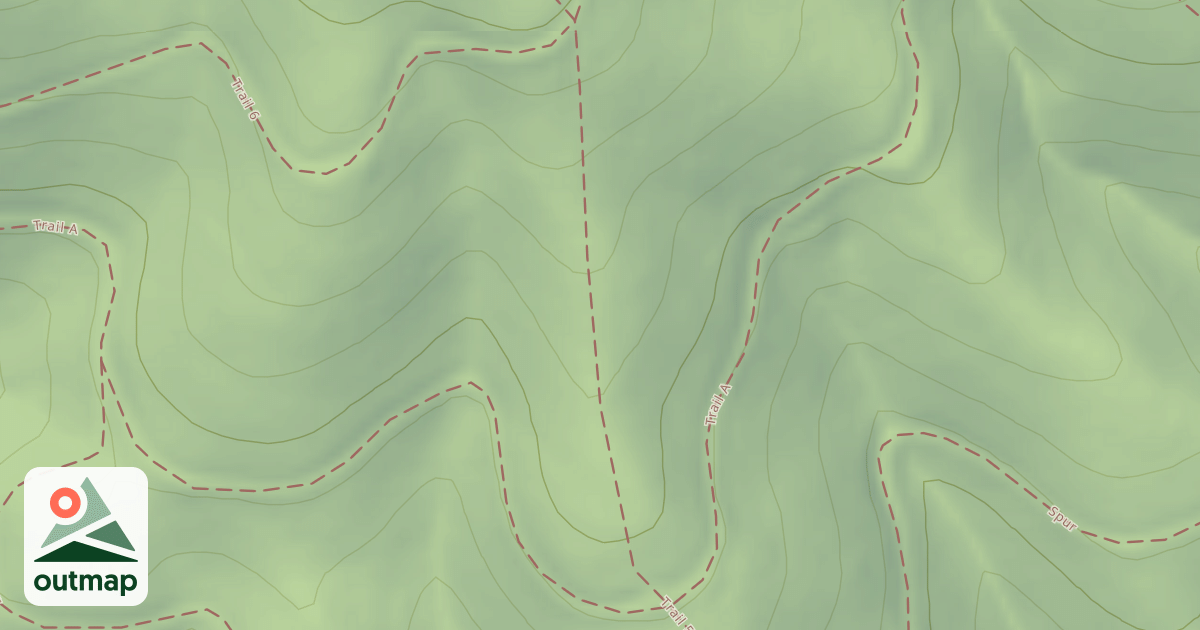 Map of Canfield Mtn Tr Cmplex Tr-5