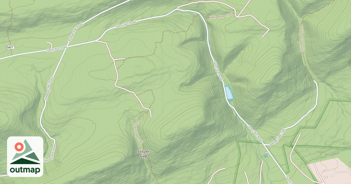Map of Bald Eagle State Forest Snowmobile Trails