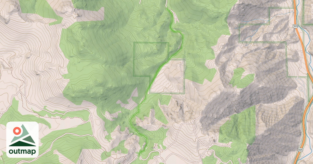 Map of Mill Canyon Trail (042)