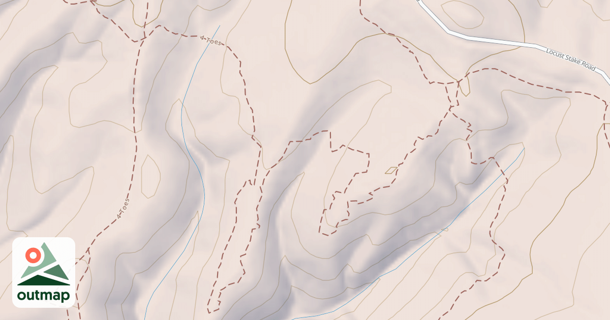 Map of 4 Toes