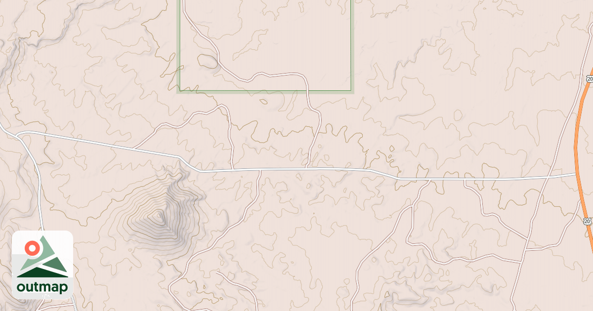 Map of LITTLE BUTTE