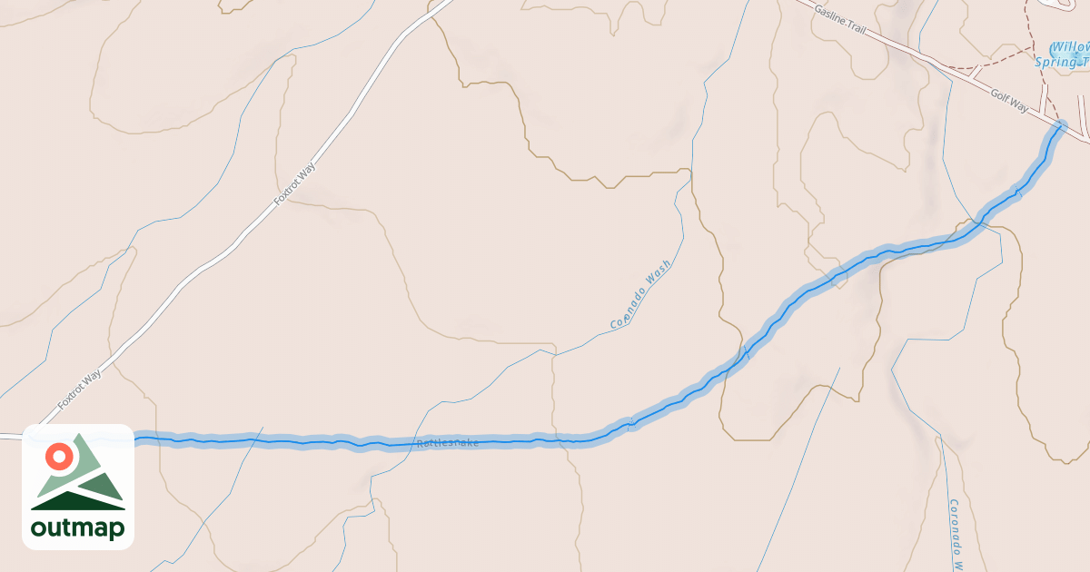 Map of Rattlesnake