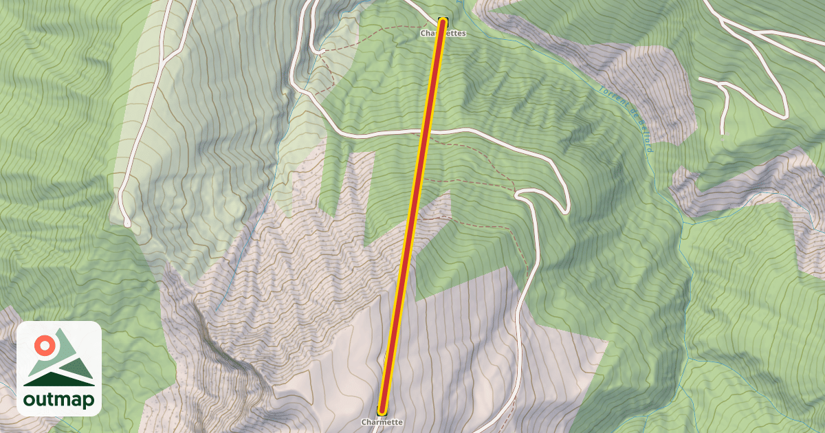 Map of Charmette
