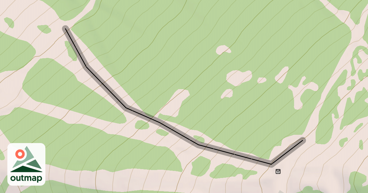 Map of Upper Volcano