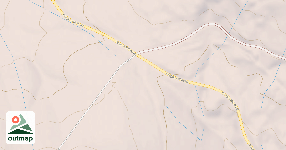 Map of OREGON SPRINGS