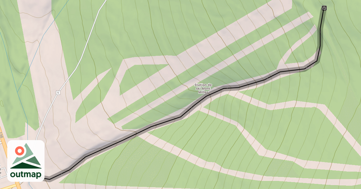 Map of La Vallée