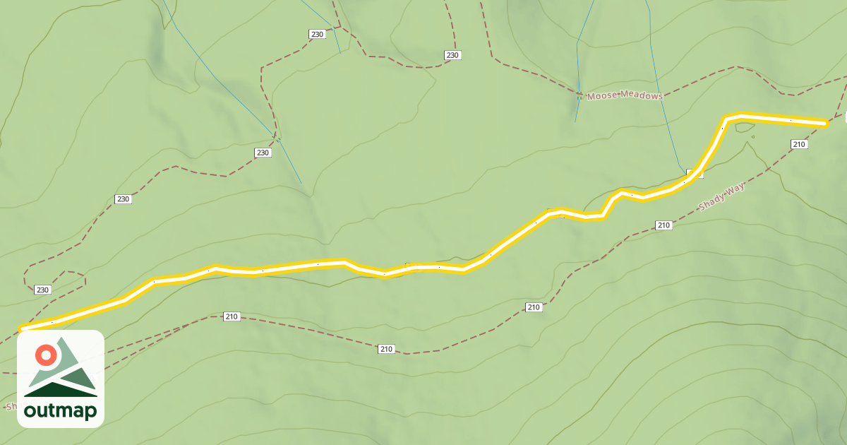 Map of Raven Glide