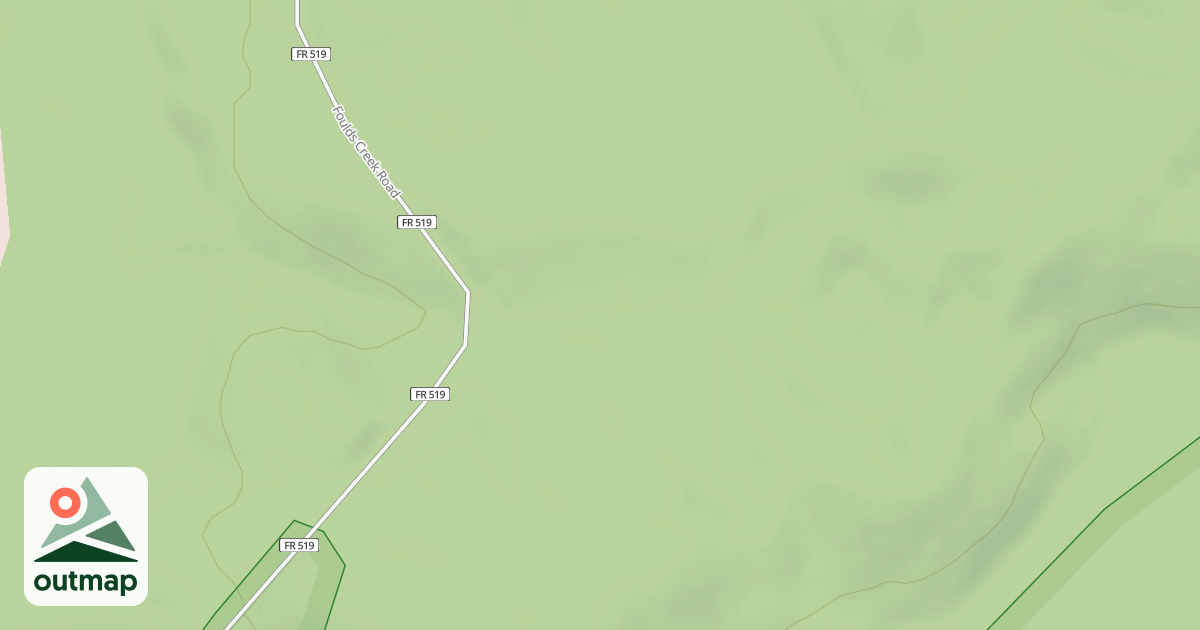 Map of FR 519H