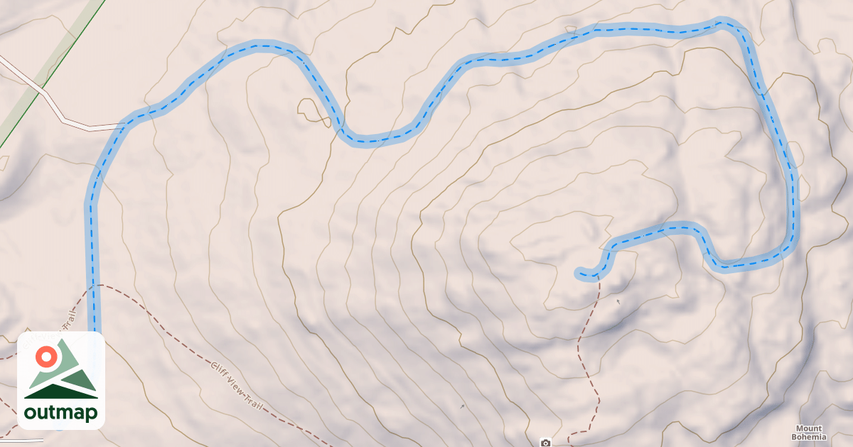 Map of Ghost Trail
