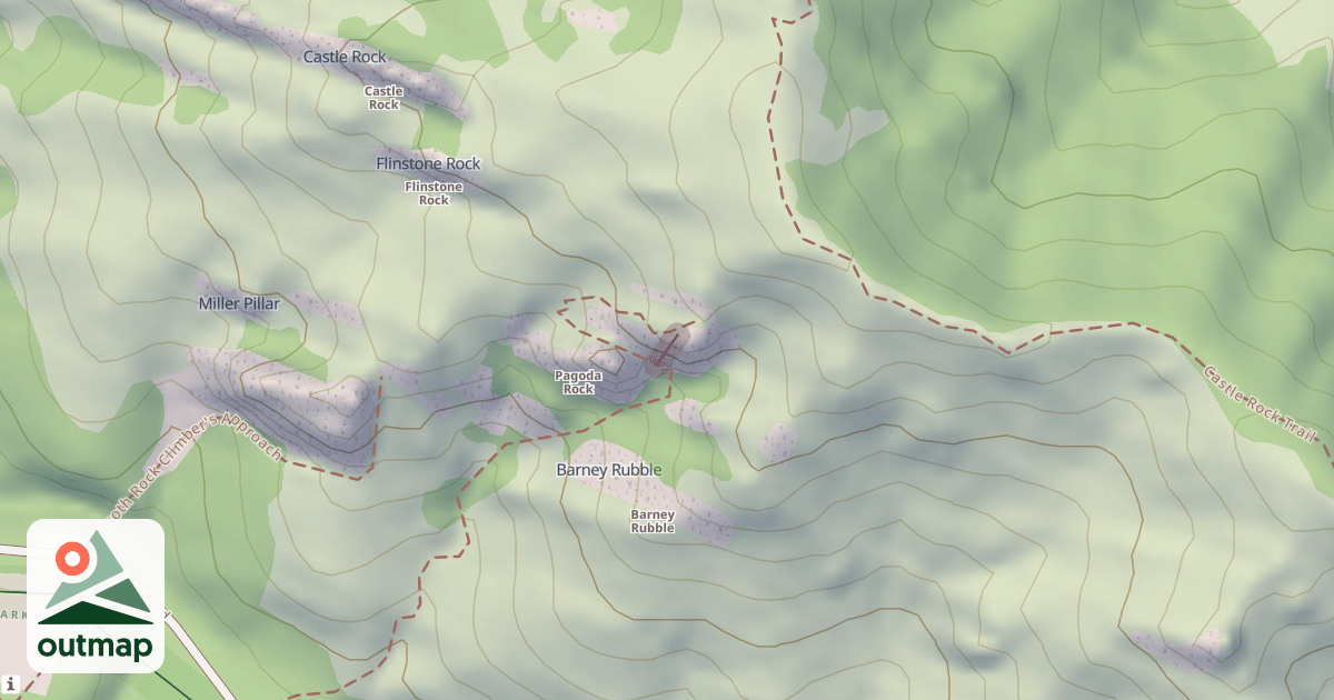 Map of Cave Route