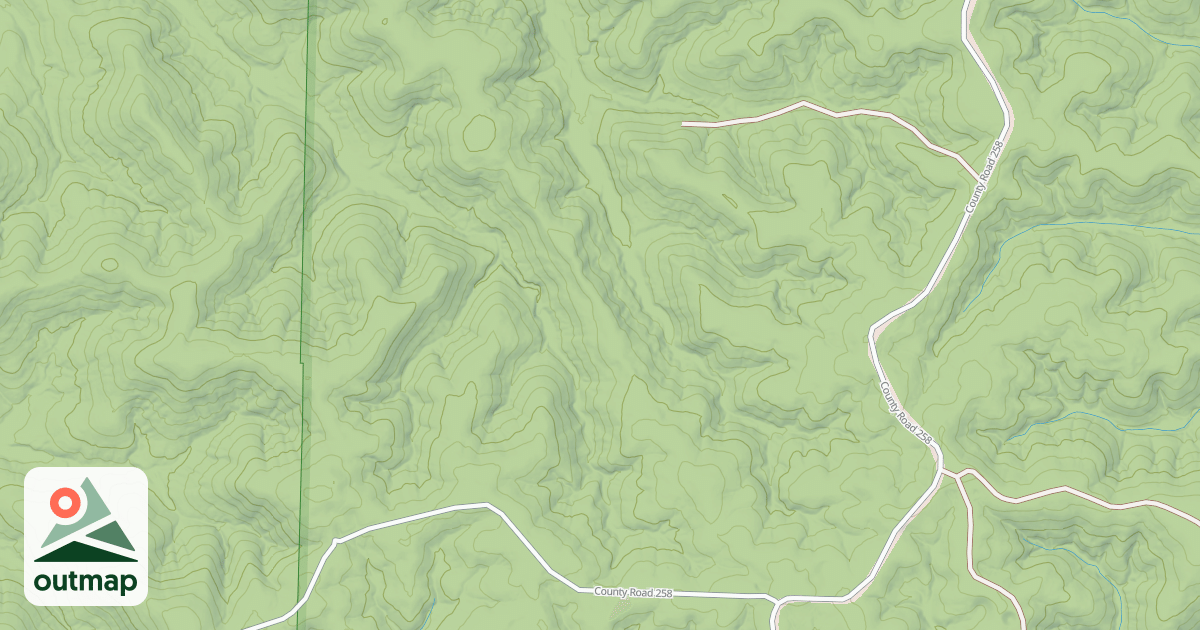 Map of AUNT SAL HOLLOW