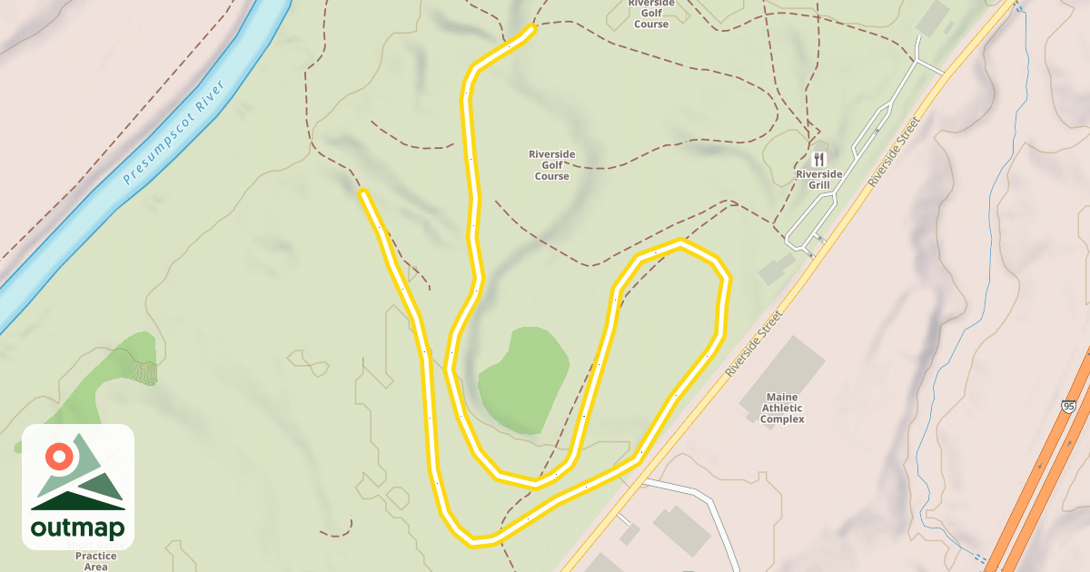 Map of Fox Run Loop