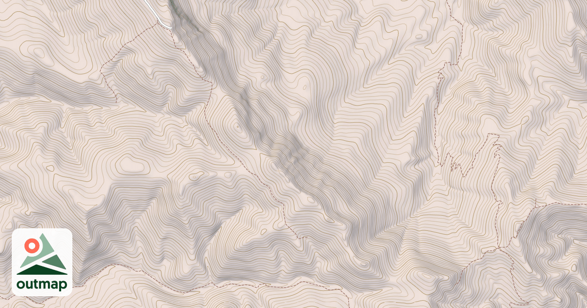 Map of ELK FLAT-RELAY STATION