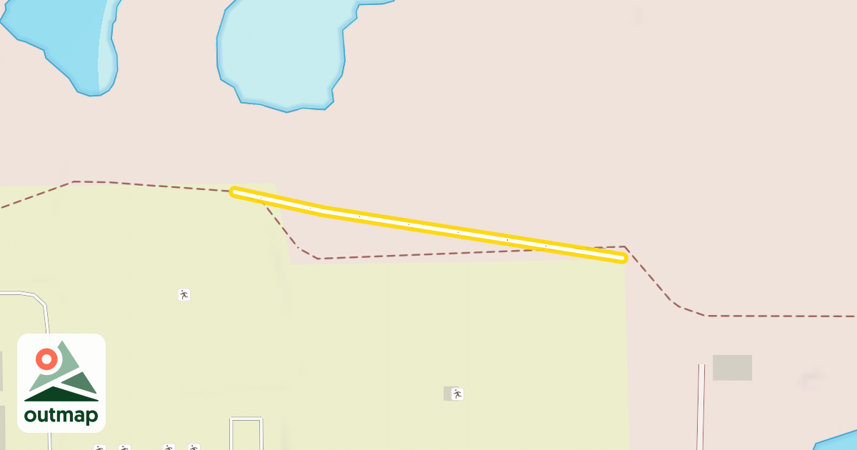 Map of South Oaks Access Trail