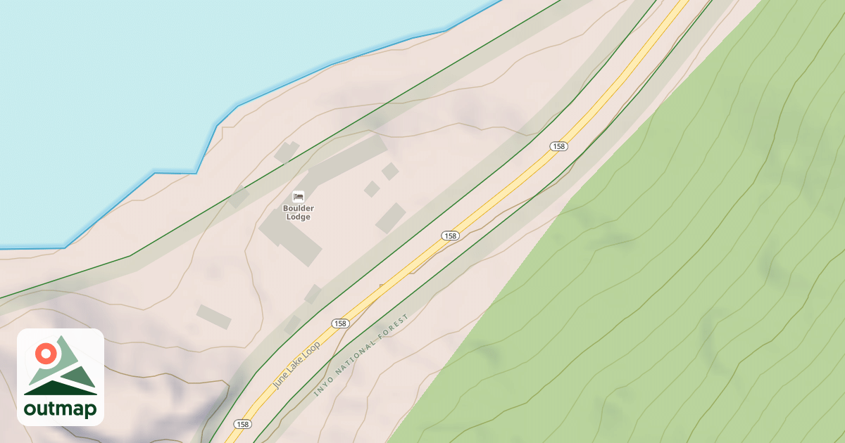Map of BOULDER LODGE MOTEL
