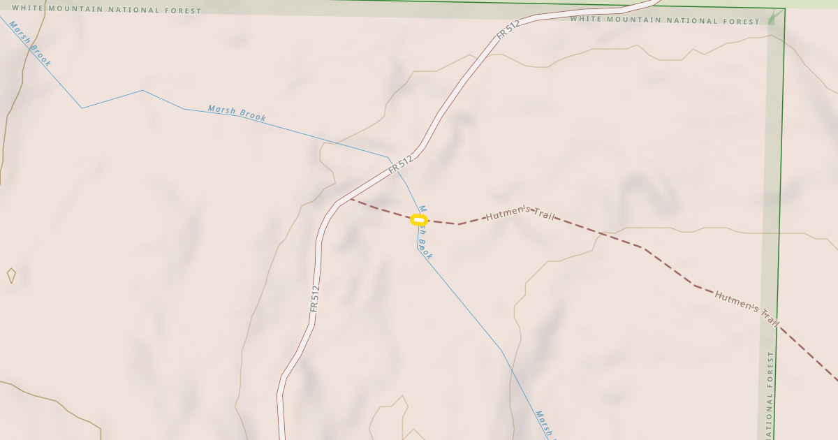 Map preview of Hutmen's Trail